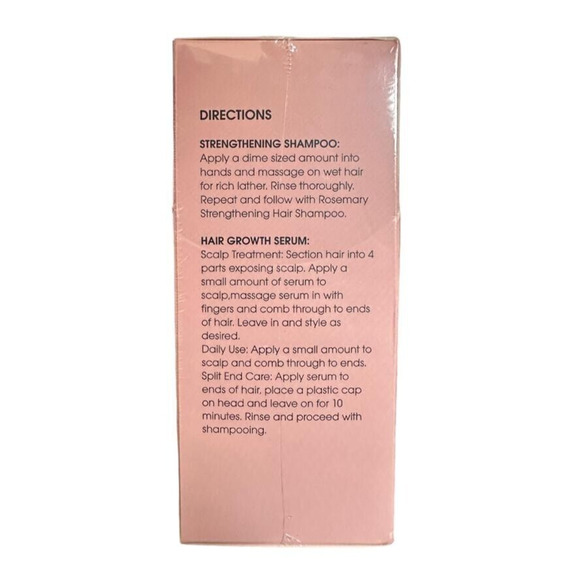 Rosemary Oil for Hair Growth Serum w/Rosemary Hair Growth Shampoo, Hair Growth - Picture 5 of 5